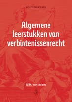 Algemene Leerstukken Van Verbintenissenrecht 9789493458260, Verzenden, W.H. van Boom