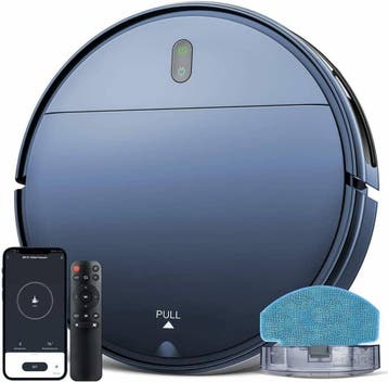 BR151 WIFI Robotstofzuiger en dweil 2 in1, Verzenden, Zo goed als nieuw