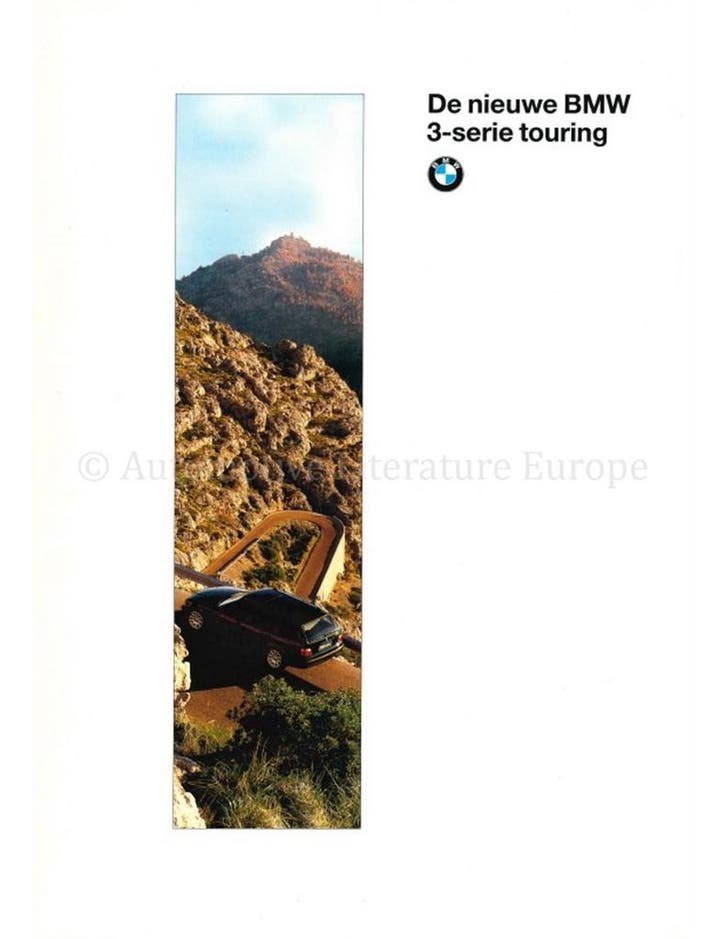 1995 BMW 3 SERIE TOURING BROCHURE NEDERLANDS, Livres, Autos | Brochures & Magazines