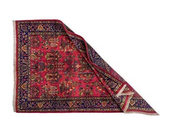 Sarouck - Vloerkleed - 172 cm - 116 cm - Handgeknoopt uit, Nieuw