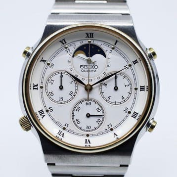 Seiko - Chronograph Sports Moonphase - Zonder minimumprijs -