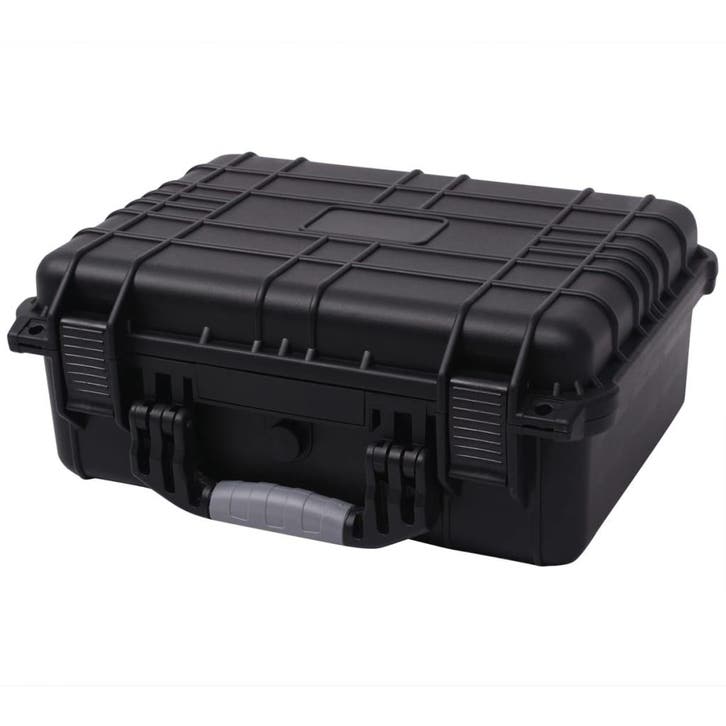 vidaXL Beschermende materiaalkoffer 40,6x33x17,4 cm zwart, Audio, Tv en Foto, Foto | Cameratassen, Nieuw, Verzenden