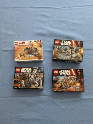 Lego Set - Star Wars - 75131, 75165, 75198, 75133
