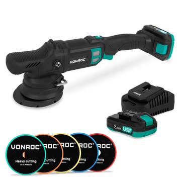 PRO Excentrische Polijstmachine 20V – Ø 125mm | Incl. 2x, Verzenden