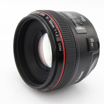 Canon EF 50mm f/1.2 L USM | Tweedehands, Verzenden, Zo goed als nieuw