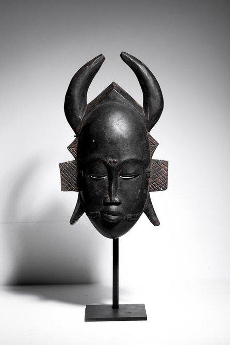 Masque Kpeliye - Sénoufo - Ivoorkust (Zonder minimumprijs), Antiek en Kunst, Kunst | Niet-Westerse kunst