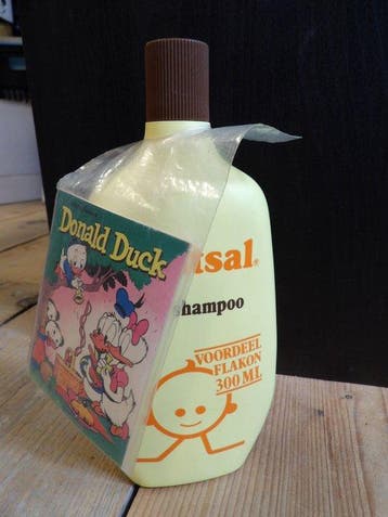 Donald Duck - mini boekje + Flacon Zwitsal Shampoo - 1 x, Boeken, Nieuw