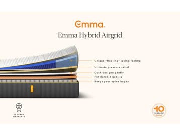 Veiling - Emma Airgrid matras 200X200 cm Export voordeel! Re