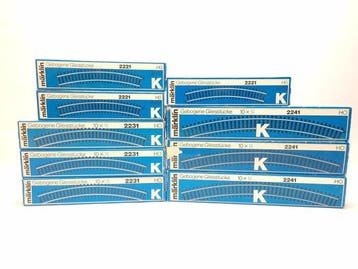 Märklin H0 - 2221/2231/2241 - Voie ferrée pour trains, Hobby en Vrije tijd, Nieuw