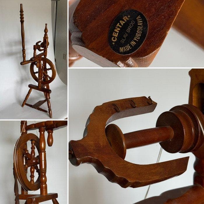 CENTAR - Spinmachine - Volledig en decoratief, Antiek en Kunst, Antiek | Overige Antiek