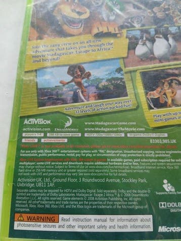 Microsoft - Xbox 360 - Madagascar: Escape 2 Africa; Tony