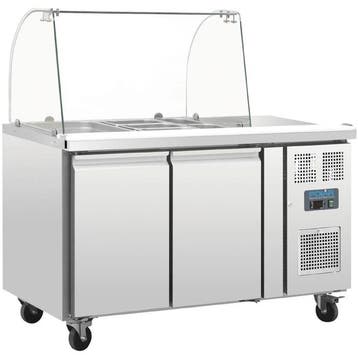 Saladette | U-SERIE | 282L | 2 Deur (1/1 GN) | Boven 2x 1/1, Verzenden, Nieuw in verpakking