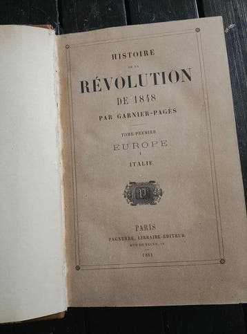 Garnier-Pagès - Garnier-Pagès – Histoire de la Révolution de