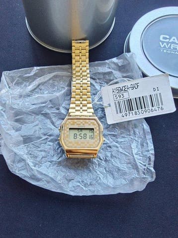 Casio - A159WGEA-9QF - A159WGEA-9QF - Unisex - 2010-2020, Nieuw