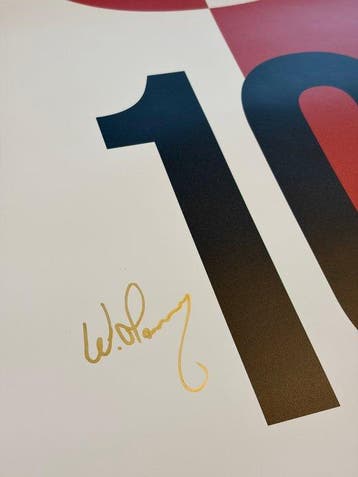 Gesigneerd - Feyenoord - Willem van Hanegem, Nieuw