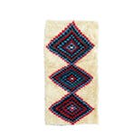 Vintage Beni Ouarain Tapijt | Marokkaans Wol Tapijt | Crème, Nieuw