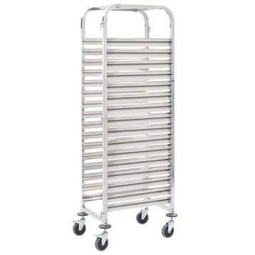 Chariot inox 16 niveaux - Jusqua epuisement - Promo -34%, Verzenden