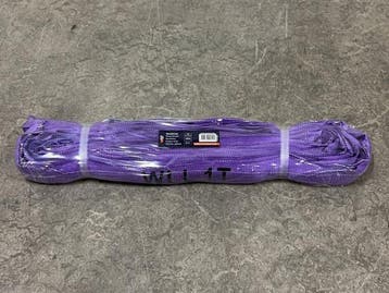 Veiling - 5x Konvox Rondstrop Violet 1 Ton – 4m, Doe-het-zelf en Bouw, Nieuw