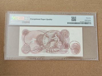 Grande Bretagne. - 10 Shillings - nd (1966-70) - Pick 373c, Timbres & Monnaies, Billets de banque | Europe | Billets non-euro
