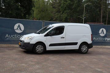 Veiling: Bestelwagen Peugeot Partner 120 L1 1.6HDIF Diesel 9, Nieuw