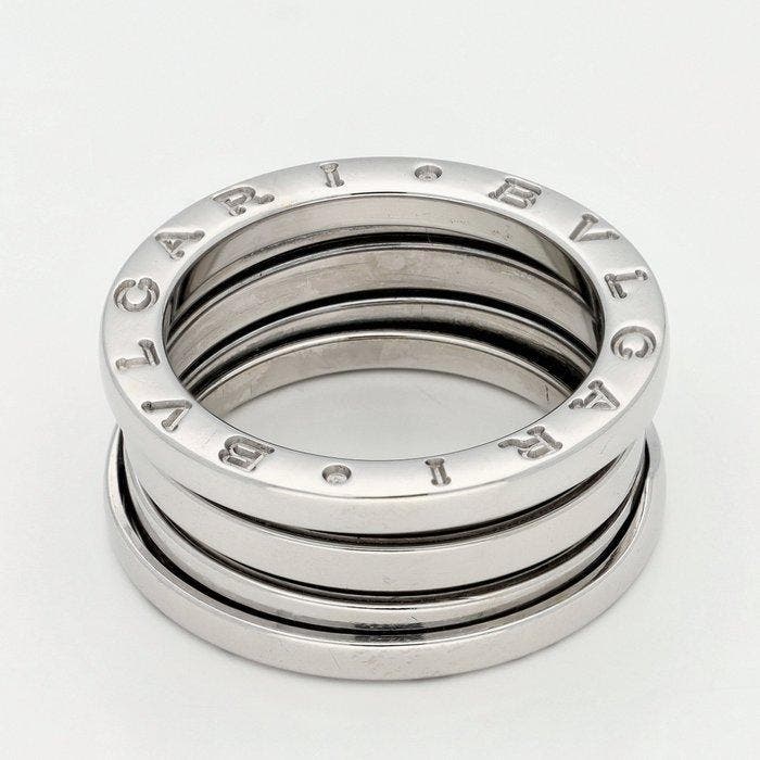 Zonder minimumprijs - Bvlgari - Ring - 18 karaat Witgoud, Bijoux, Sacs & Beauté, Bagues