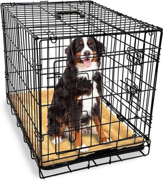 2dekans | Gopets Hondenbench Opvouwbaar XL – Bench – Voor, Animaux & Accessoires, Accessoires pour chiens, Enlèvement ou Envoi