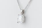 Chaîne - 14 carats Or blanc - 2.10ct. tw. Diamant (Cultivé, Bijoux, Sacs & Beauté