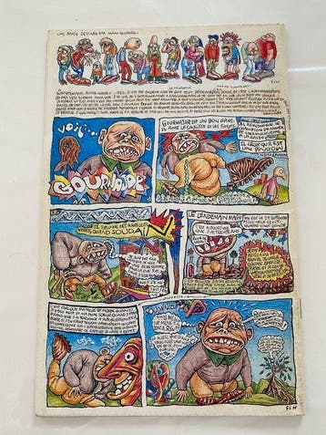 La Monstrueuse N°1 - 1 fanzine - Eerste druk - 1995, Nieuw