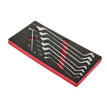 Set ringsleutels – metrische ringsleutelset – 8 delige set –, Ophalen of Verzenden