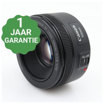 10% korting | Canon EF 50mm f/1.8 STM | Tweedehands, Verzenden