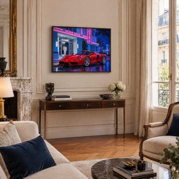 Le Yack - LHeure rose — Ferrari Enzo - Hand-signed