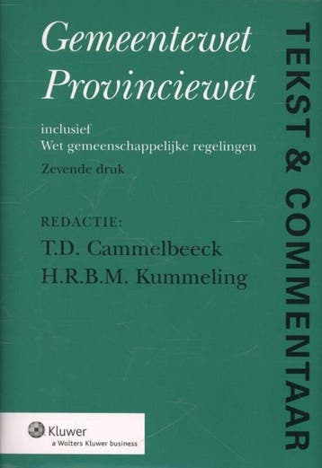 Gemeentewet Provinciewet / Wet gemeenschappelijke regelingen, Livres, Science, Verzenden
