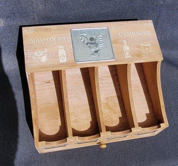 Stellingkast - Hout, Metaal - Gereedschap / Keukenorganizer