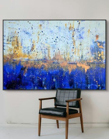 Irena Lenartowicz - Composition with Gold - XXL