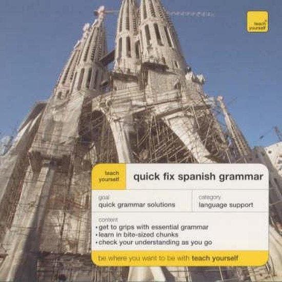 Quick Fix Spanish Grammar - Chambers, Boeken, Taal | Spaans, Verzenden
