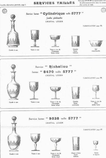 Baccarat - Drinkservies (16) - cilindrisch - Kristal -
