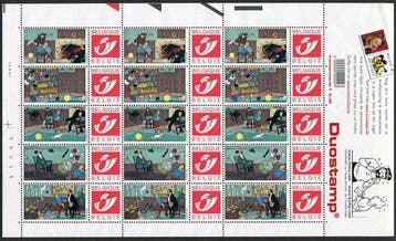 België 2001/2011 - Unieke verzameling Kuifje bestaande uit, Gestempeld