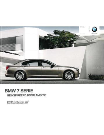 2010 BMW 7 SERIE BROCHURE NEDERLANDS, Nieuw