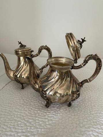 Theepot (2) - .800 zilver