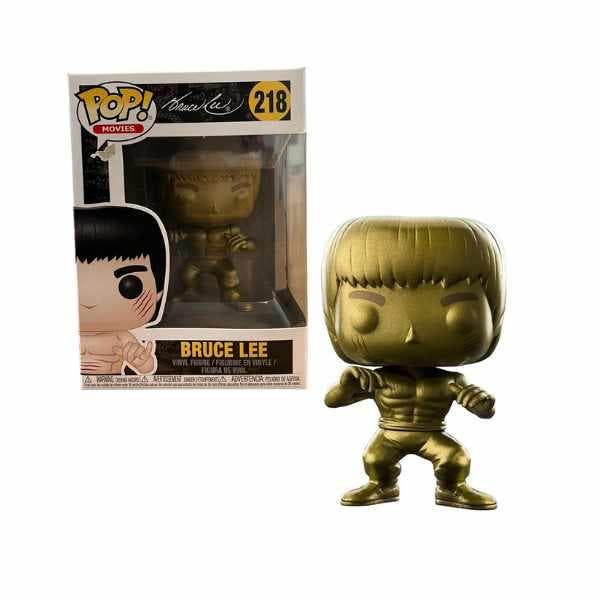 Funko Pop!  Bruce Lee - Bruce Lee #218 (gold), Collections, Jouets miniatures, Envoi