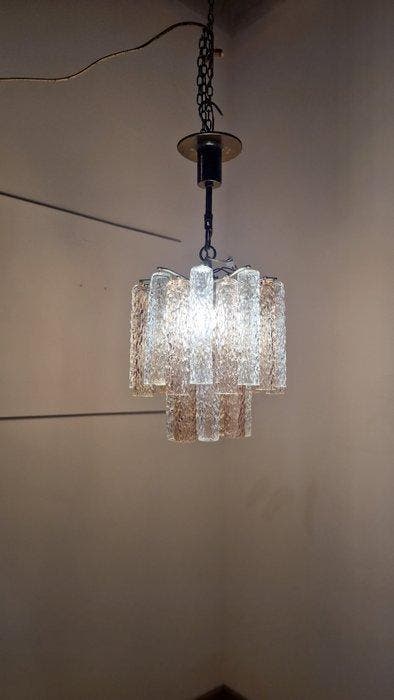 Venini - Venini Studio - Lampe à suspendre - Bricola - Fer,, Antiquités & Art, Antiquités | Éclairage