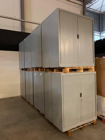 Aanbod Stalen Kantoorkasten, Archiefkasten, Roldeurkasten, Huis en Inrichting, 100 tot 150 cm, Verzenden, Nieuw, Metaal