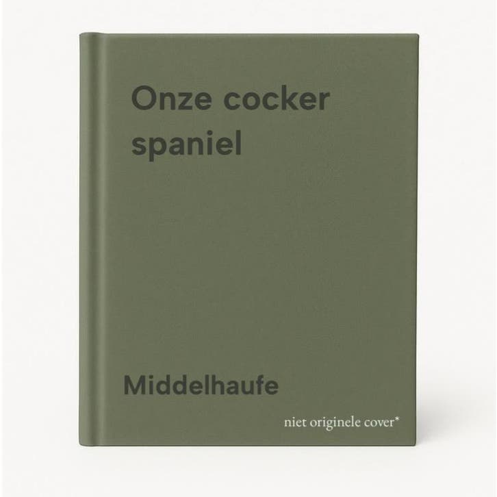 Onze cocker spaniel 9789003901675 Middelhaufe, Livres, Loisirs & Temps libre, Envoi