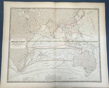 Africa/Asia/Australia - SEA CHART - Indische Oceaan; A., Nieuw