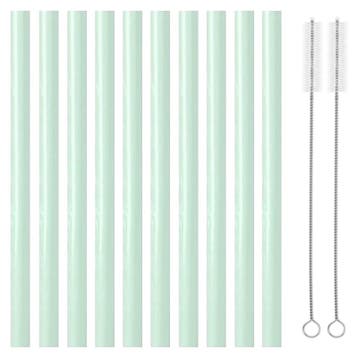 Fako Bijoux - Siliconen Rietjes Pastel XL - 10 Herbruikbare, Verzenden