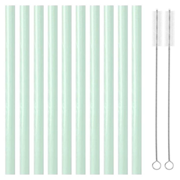 Fako Bijoux - Siliconen Rietjes Pastel XL - 10 Herbruikbare, Huis en Inrichting, Keuken | Bestek, Verzenden