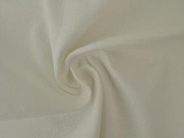 15 meter vilt 1mm - gebroken wit, Verzenden, 120 cm of meer, Wit, Polyester