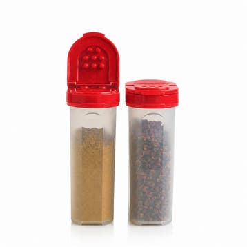 Tupperware Kruidenovaaltjes 250 ml Rood, Huis en Inrichting, Keuken | Tupperware, Verzenden, Nieuw