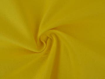15 meter vilt 1mm - geel, Verzenden, 120 cm of meer, Geel, Polyester