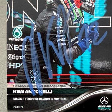 Mercedes - Topps Now - Canada GP 2026 4th consecutive, Nieuw